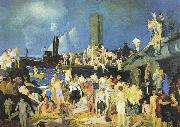 George Wesley Bellows, Riverfront No. 1